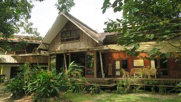 Voorkant van accommodatie