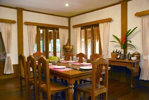 Daily buffet breakfast (THB 300 per person)