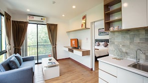 Deluxe Premier Room | Pengeskab på værelset, gratis Wi-Fi, sengetøj