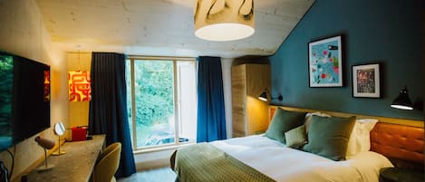 Superior-Doppelzimmer, 1 Doppelbett | 1 Schlafzimmer, Schreibtisch, schallisolierte Zimmer