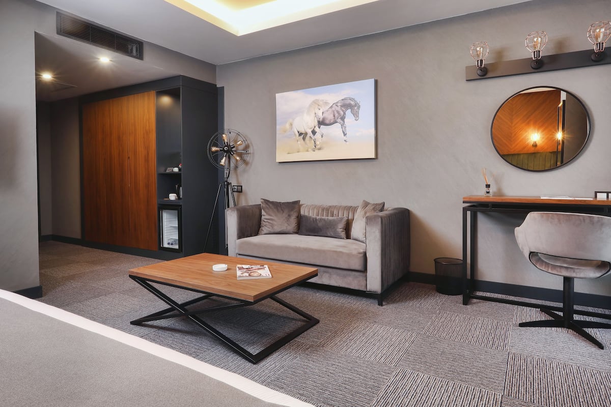 suite | minibar, in-room safe, desk, soundproofing