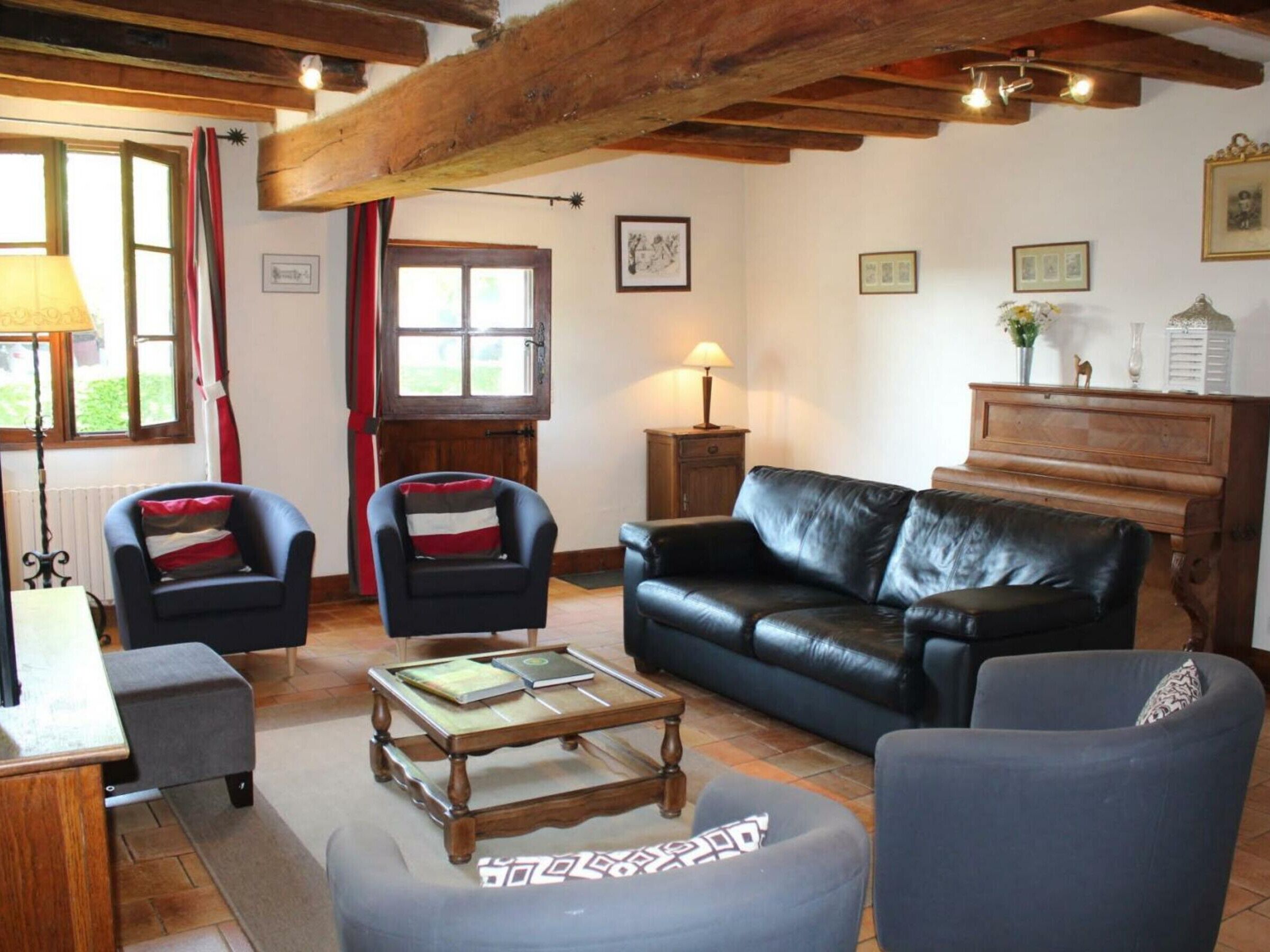 Televisie en een open haard