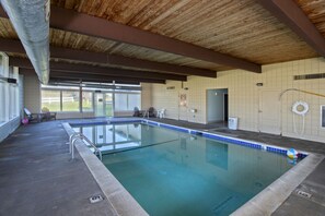 Indoor pool, a heated pool