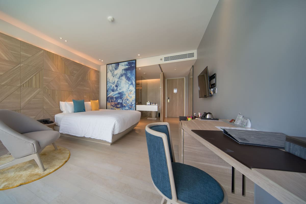 1 phòng ngủ, minibar, két bảo mật tại phòng, bàn