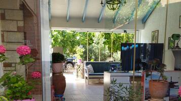 Entrada al alojamiento