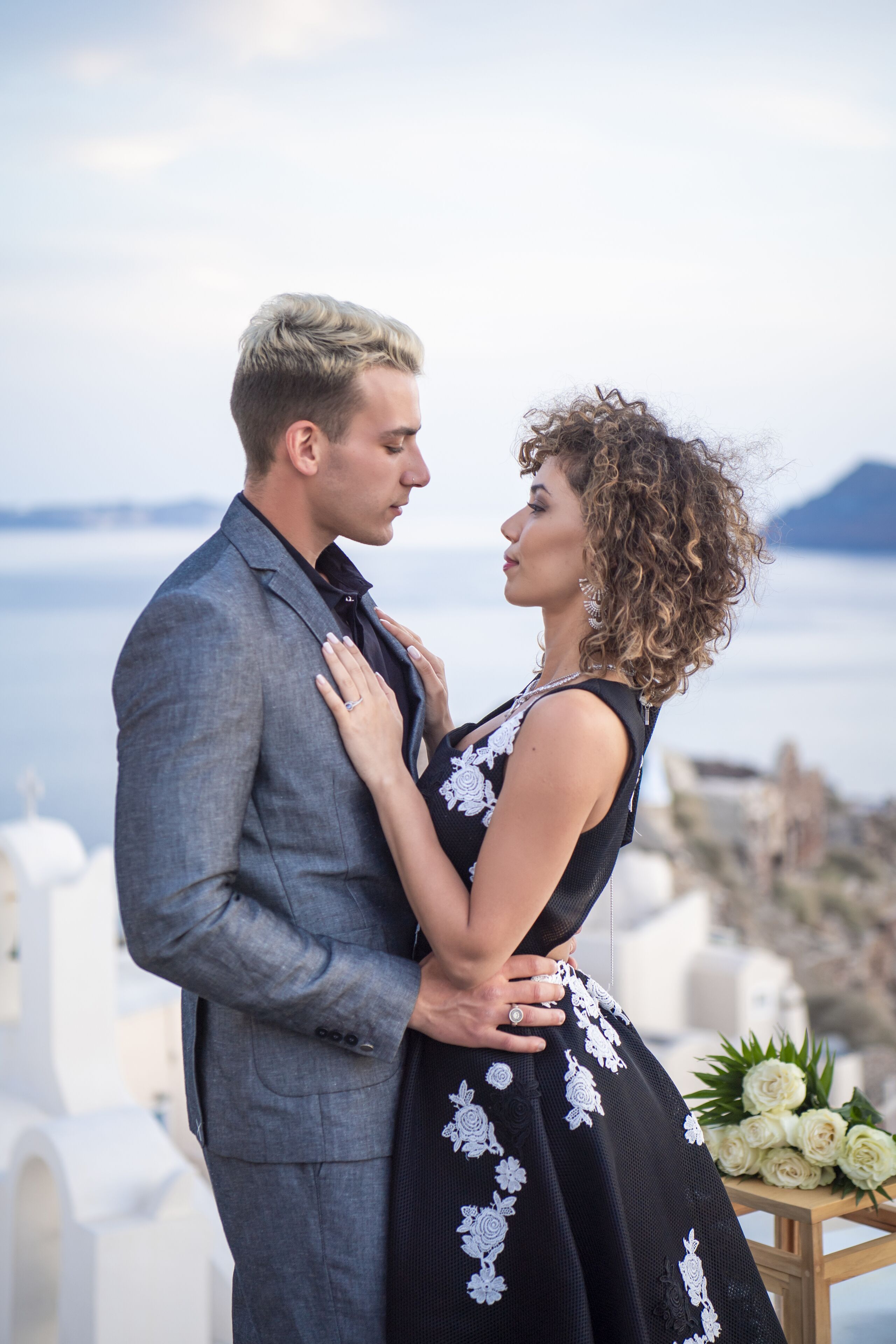 outdoor wedding area