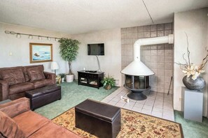 Televisión y reproductor de DVD 