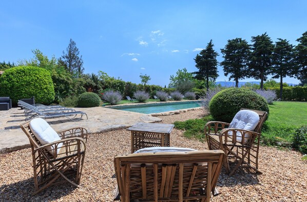 Seasonal outdoor pool