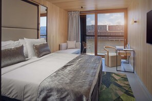 Uitzicht vanuit de kamer