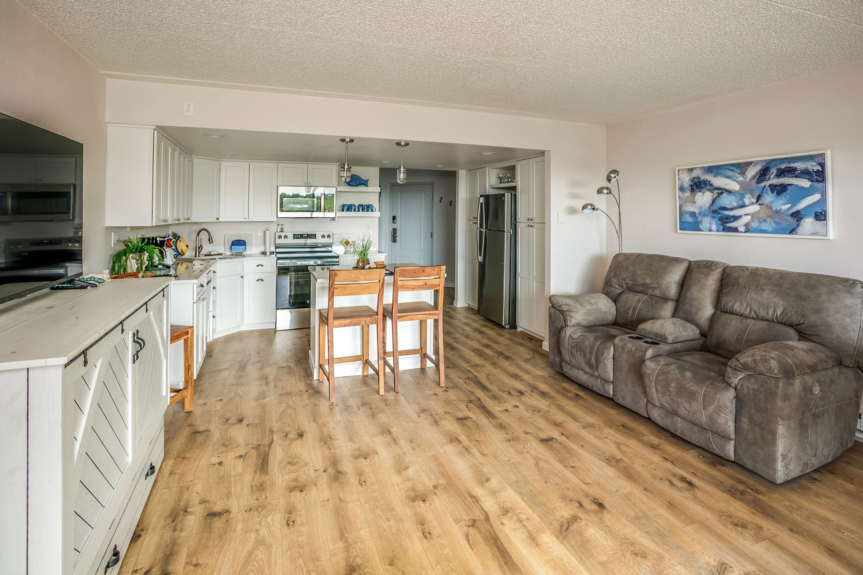 Smart-TV, DVD-Player, Arbeitsbereiche