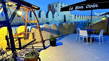 Terrasse sur le toit