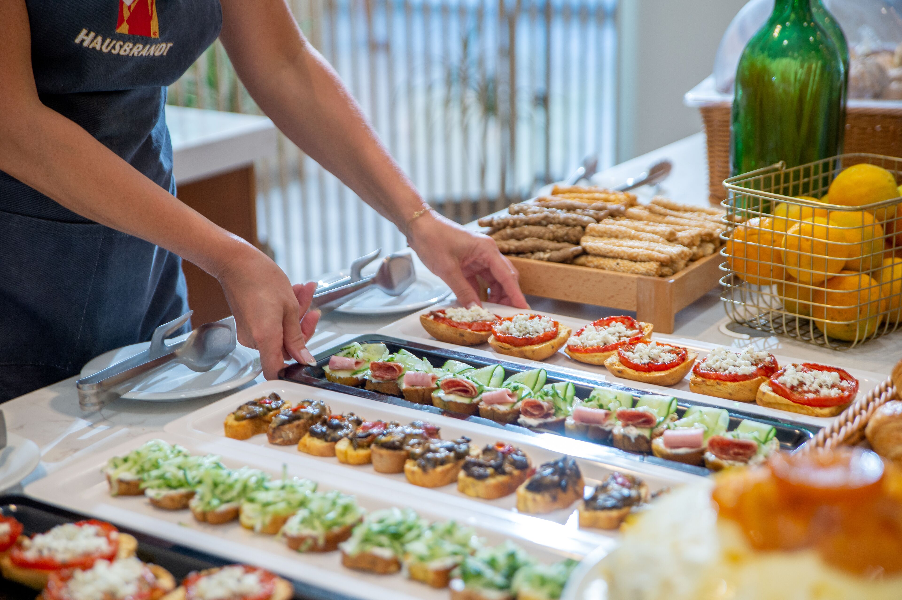 Desayuno bufé gratuito y diario