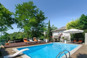 Seasonal outdoor pool