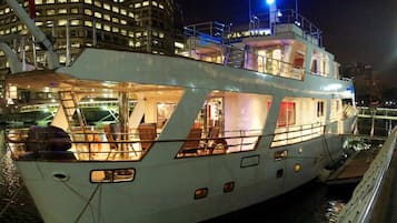 Front of property – evening/night