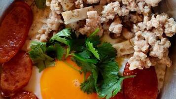 Free daily local cuisine breakfast