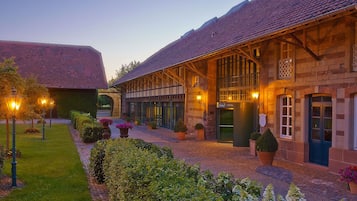 Front of property – evening/night