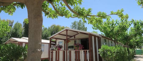 Family Cabin, 2 Bedrooms, Ensuite | Terrace/patio