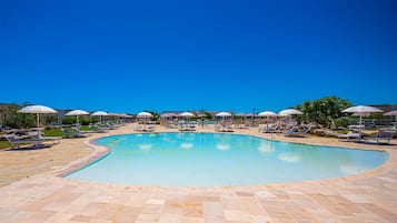 Seasonal outdoor pool