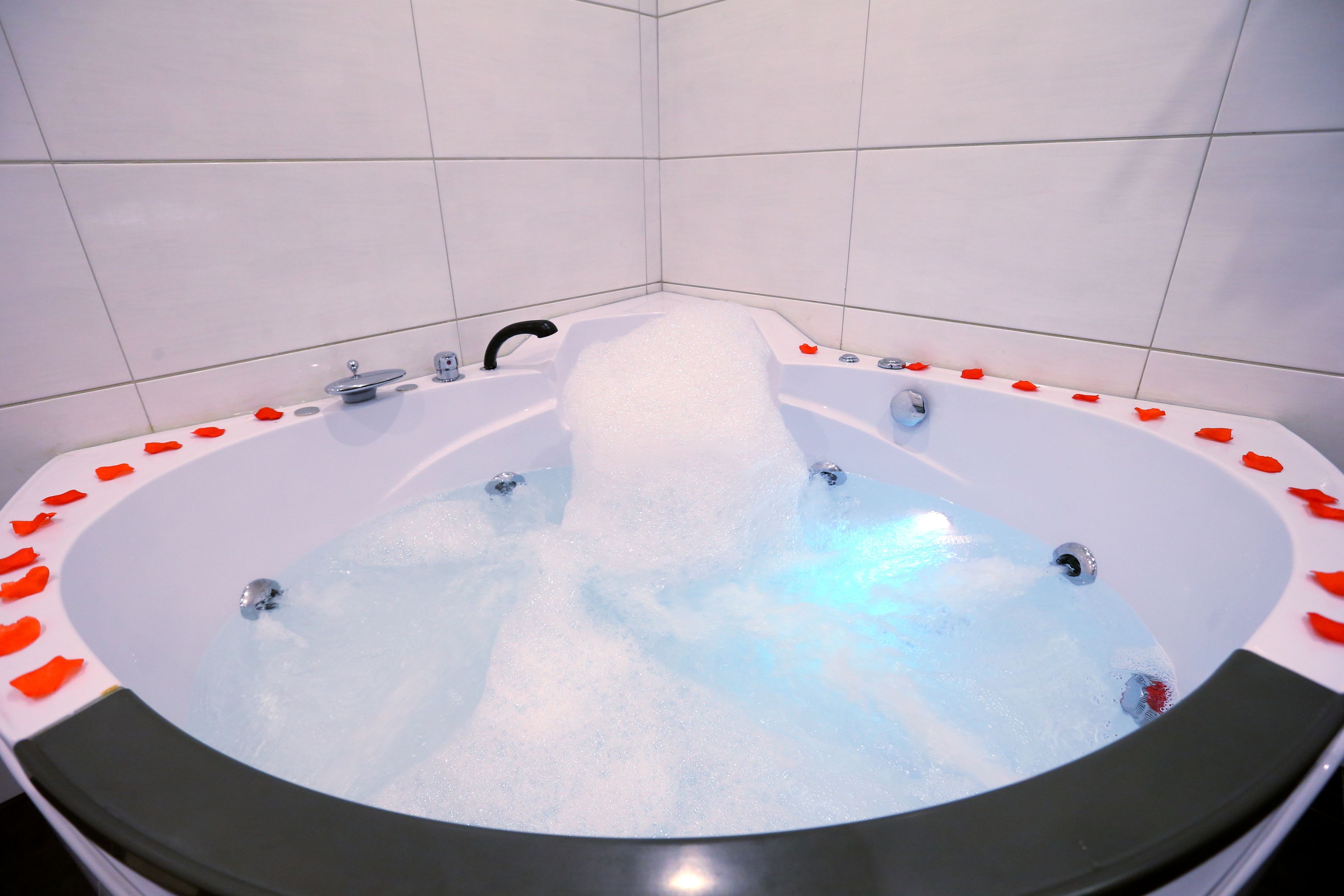 Deluxe-Doppelzimmer, 1 King-Bett, Whirlpool | Ausblick vom Zimmer