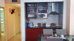 Appartement, salle de bains privée, vue mer