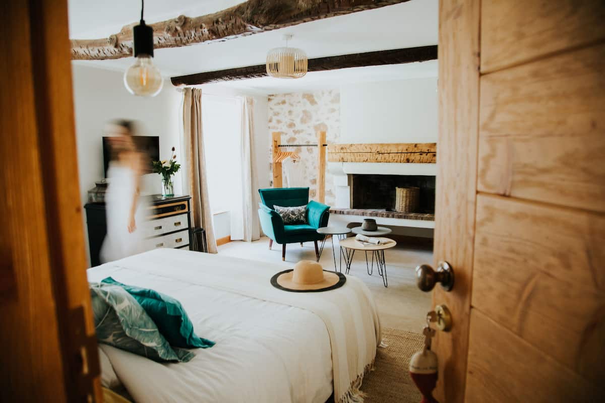 Superior kamer, 1 twee- of 2 eenpersoonsbedden, en-suite badkamer, uitzicht op tuin | 1 slaapkamer, hypoallergeen beddengoed, pillowtop-bedden