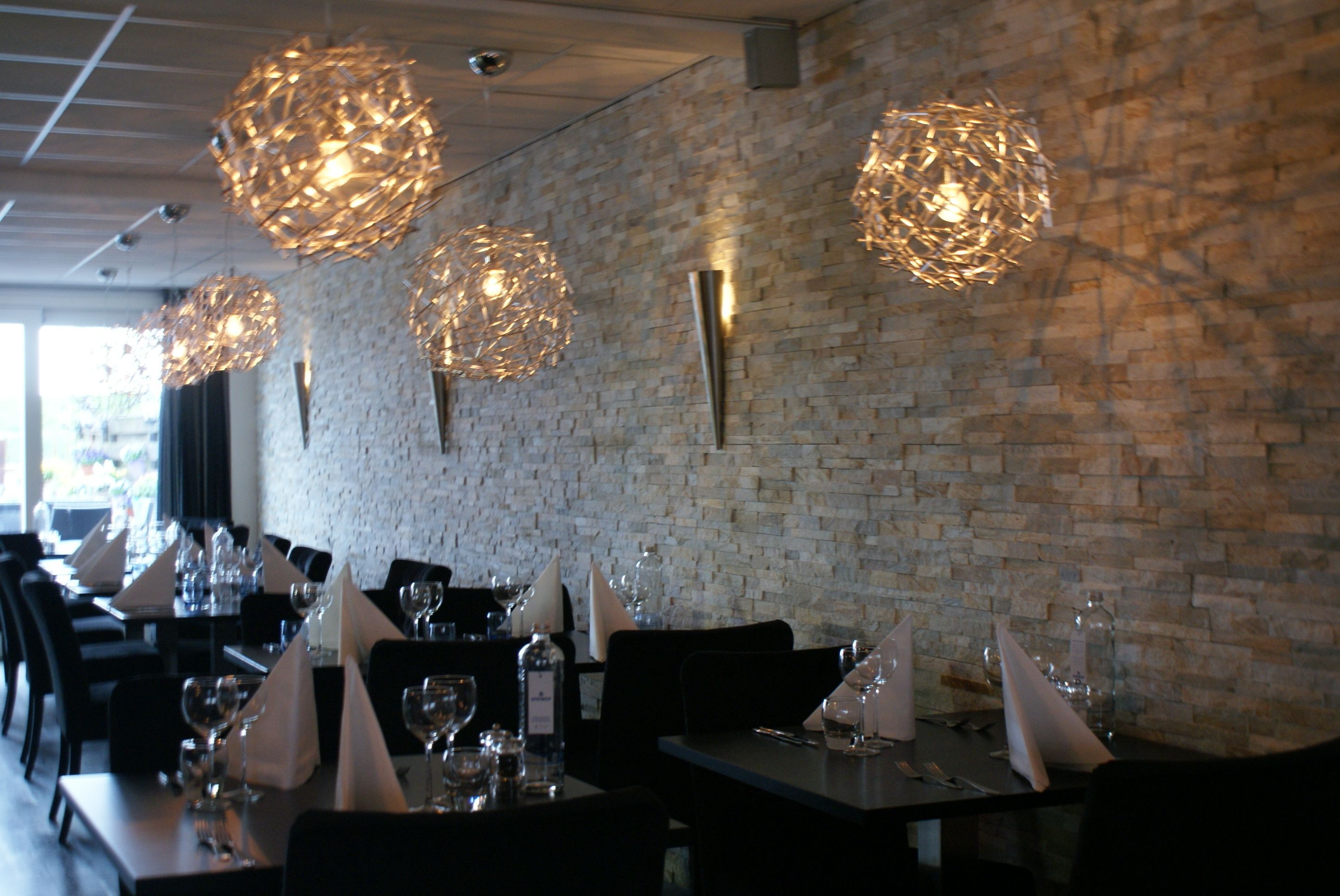 breakfast and dinner served, international cuisine