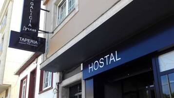 Voorkant van accommodatie