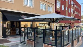 Voorkant van accommodatie