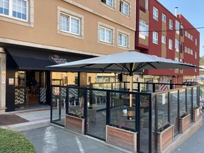 Fassade der Unterkunft