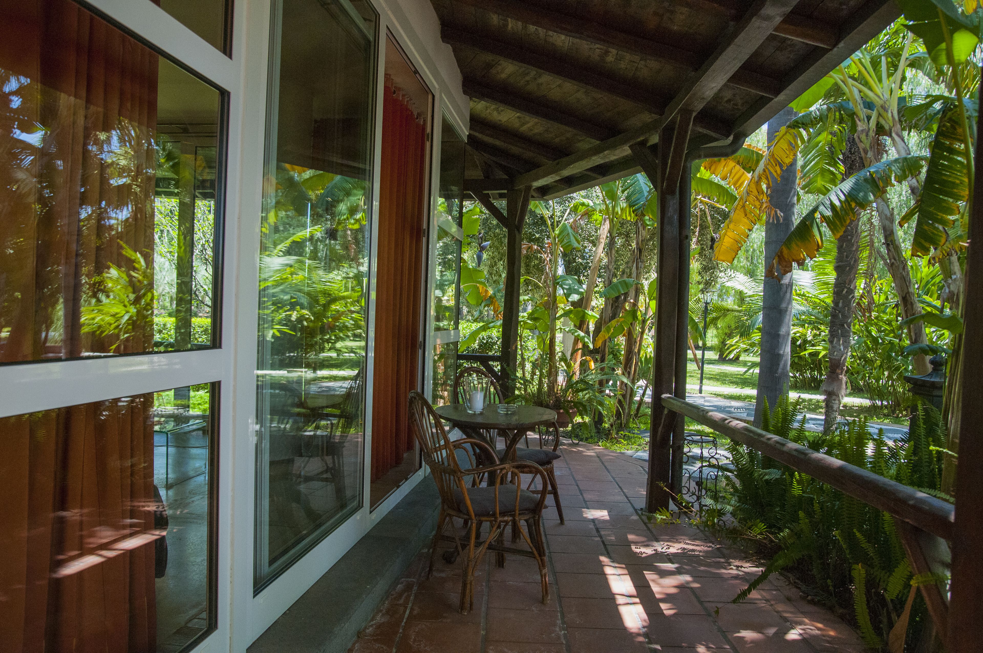 Doppelzimmer, Gartenblick | Terrasse/Patio