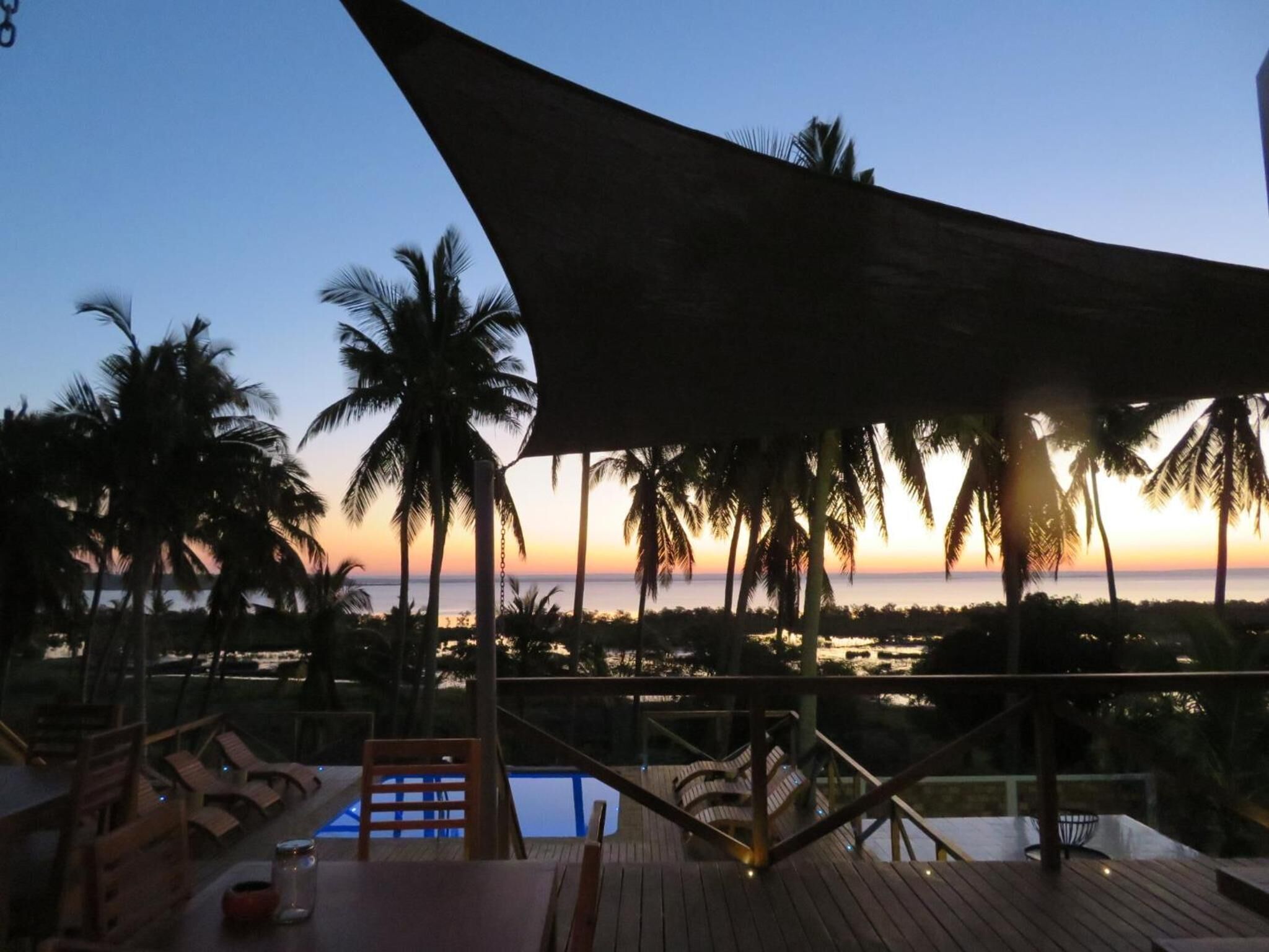 Vue depuis l’hébergement