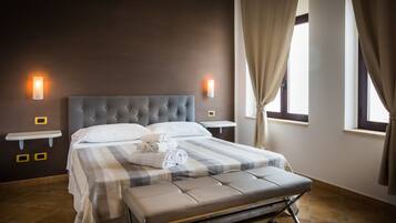 Premium bedding, minibar, in-room safe, soundproofing