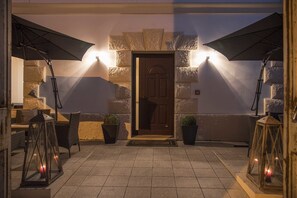 Entrée de l’hébergement