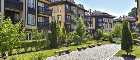 Fachada de la propiedad