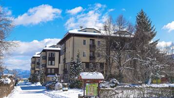 Voorkant van accommodatie