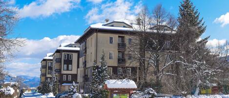 Fassade der Unterkunft