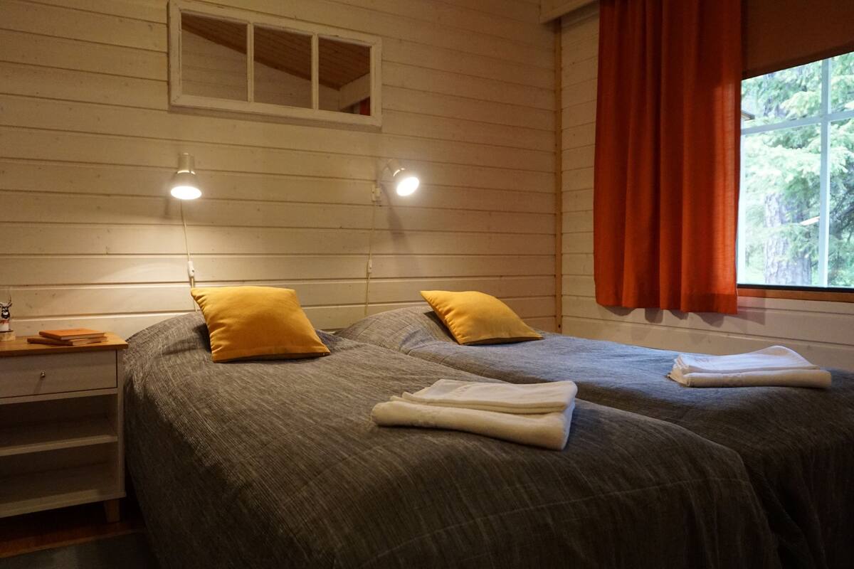 Cottage, 2 Bedrooms, Sauna | Iron/ironing board, free WiFi, bed sheets