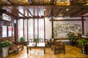 Sitzecke in der Lobby