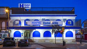 Voorkant van accommodatie