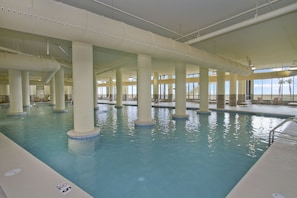 Indoor pool - Phoenix West II by Luxury Gulf Rentals (Orange Beach)