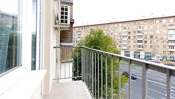 Blick von der Unterkunft