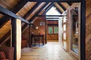 Luxury Chalet, 2 Bedrooms, Pool Access, Mountain View | View from room
