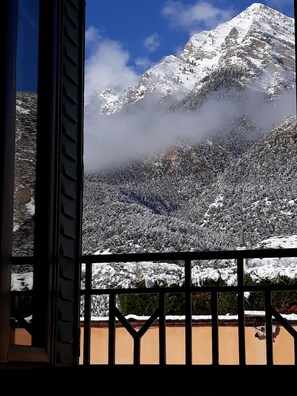 Familie appartement, 1 slaapkamer, balkon, uitzicht op bergen (Larche) | Uitzicht op de bergen