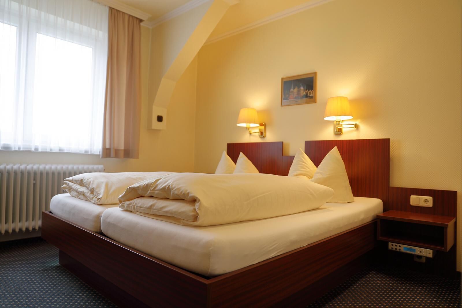 comfort double room | premium bedding, in-room safe, free wifi, bed sheets