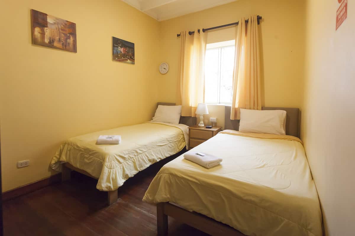 Chambre avec lits jumeaux