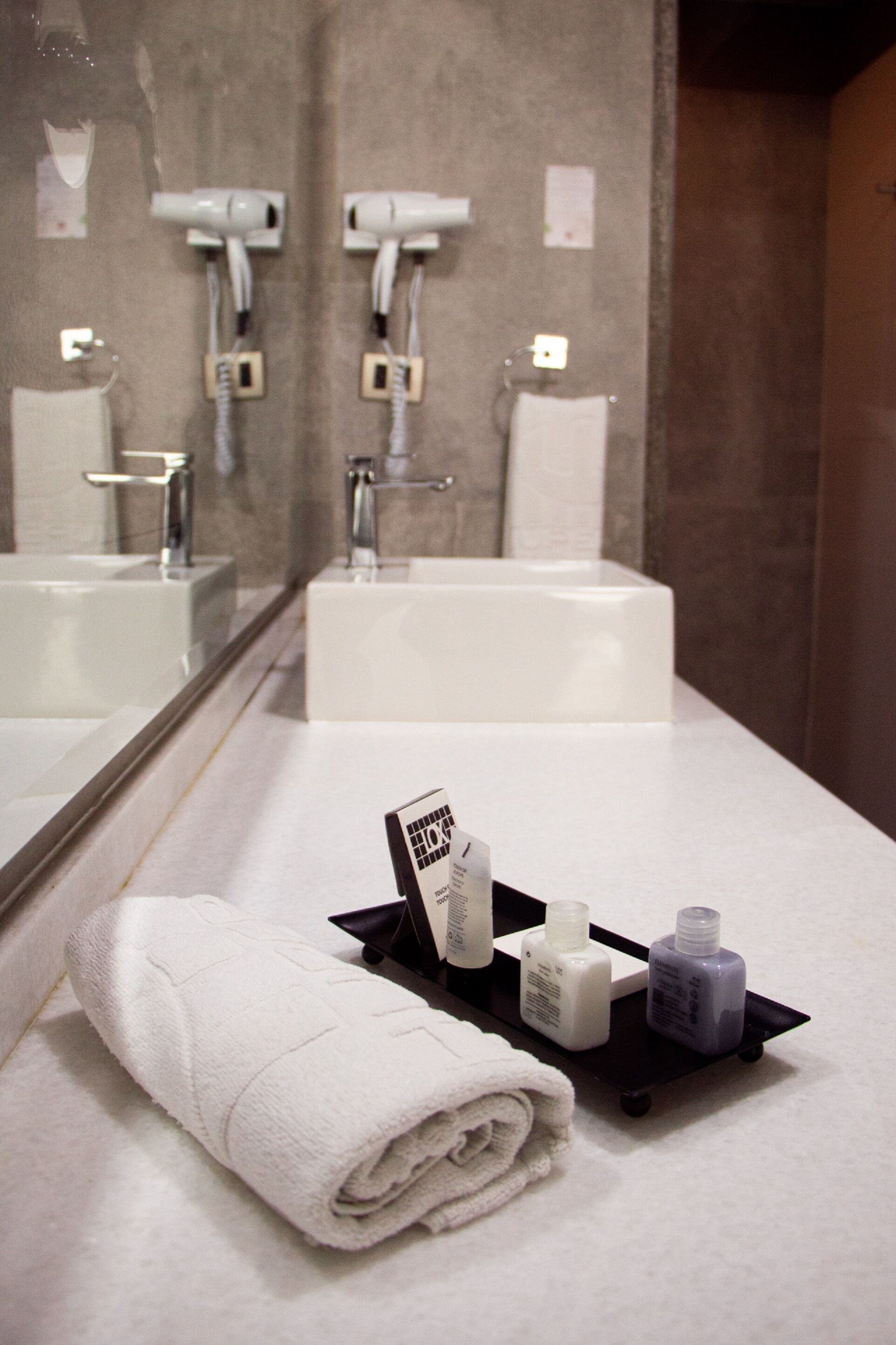 shower, free toiletries, hair dryer, bathrobes