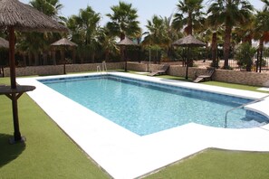 Seasonal outdoor pool
