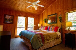 Luxury Cabin, 2 Bedrooms, Patio, River View | 2 bedrooms, individually decorated, individually furnished - Smoky Waters by Hosteeva (Sevierville)