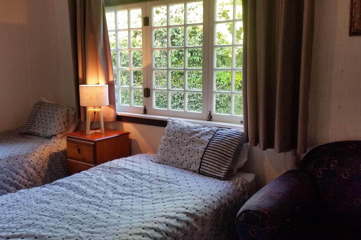 Premium bedding, individually decorated, individually furnished, desk