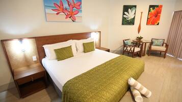 Premium bedding, in-room safe, desk, blackout curtains